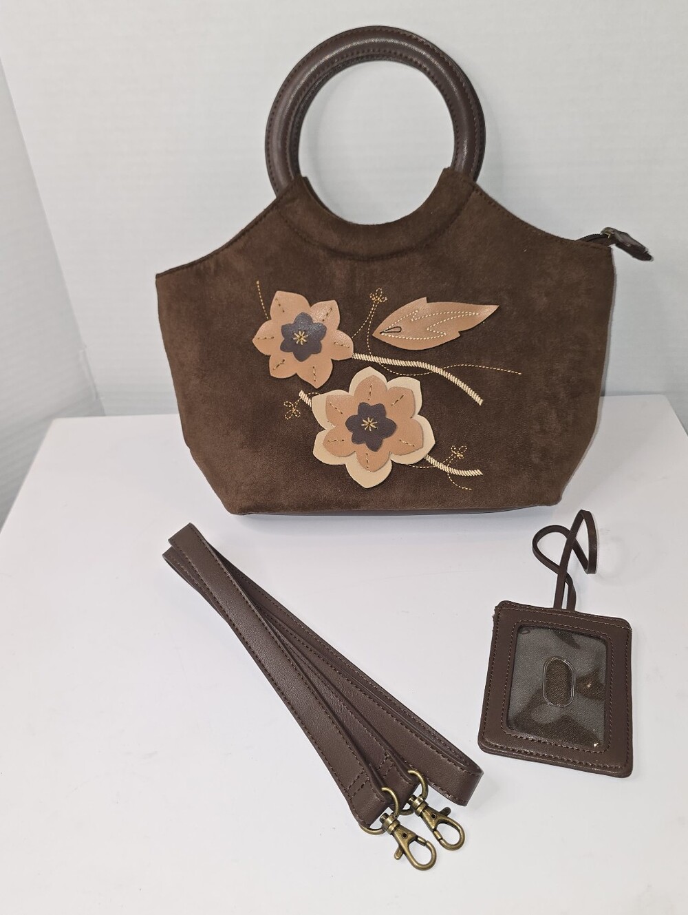 Y2k Relic Fall Flowers Crossbody Handbag